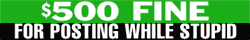 bumper sticker