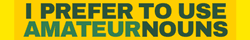 bumper sticker